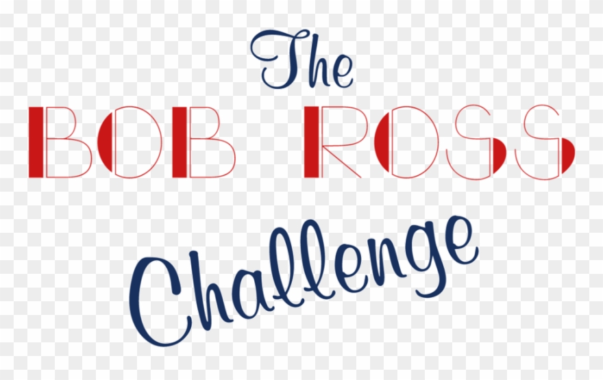 Painting The Bob Ross - Calligraphy Clipart