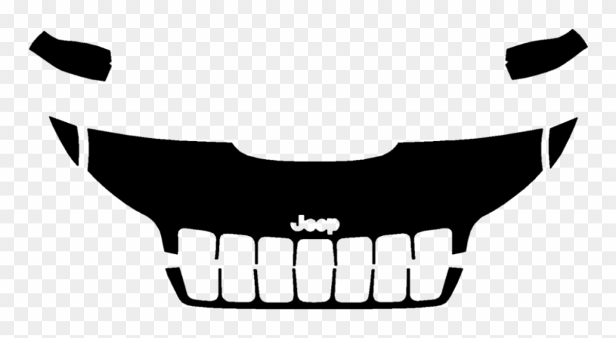 2019 Jeep Cherokee Trailhawk 3m Clear Bra Standard - Illustration Clipart