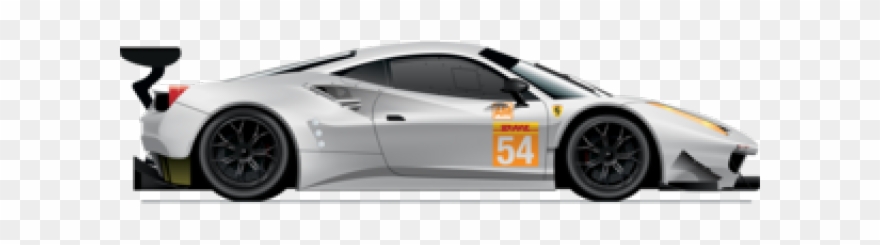 Ferrari Clipart Race Car - Ferrari 458 - Png Download