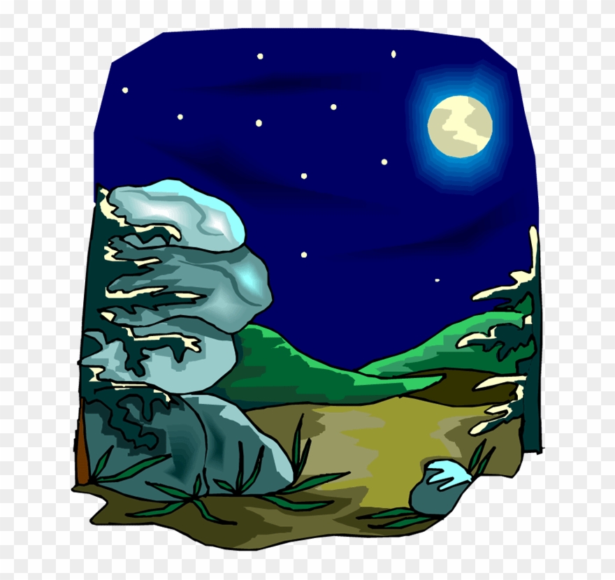 Full Moon Fun Clip Art - Illustration - Png Download