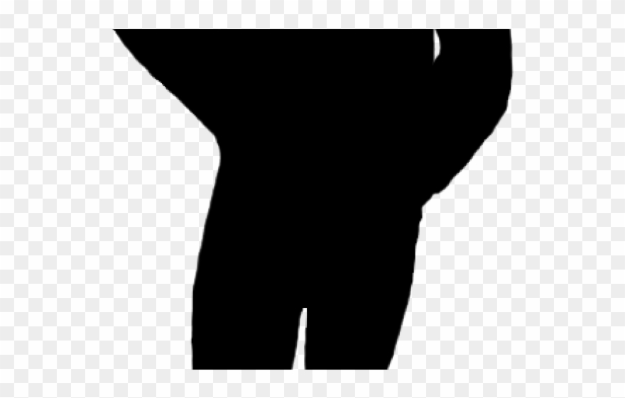 People Silhouette Clipart Male - Pocket - Png Download