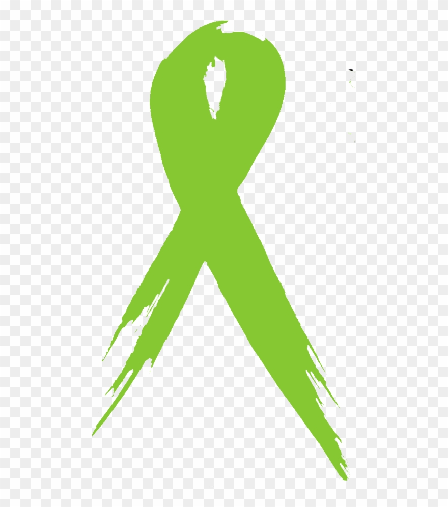 Gives Back To Our Community - Green Ribbon Transparent Clipart
