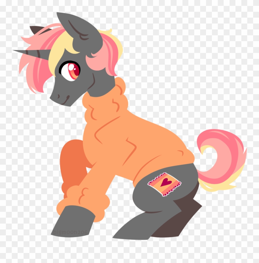 Apricot Sweaters - Cartoon Clipart