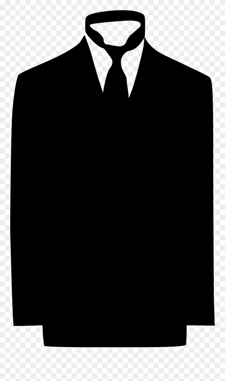 Clothing Types Silhouette Vector Eps Free Download - Formal Wear Clipart