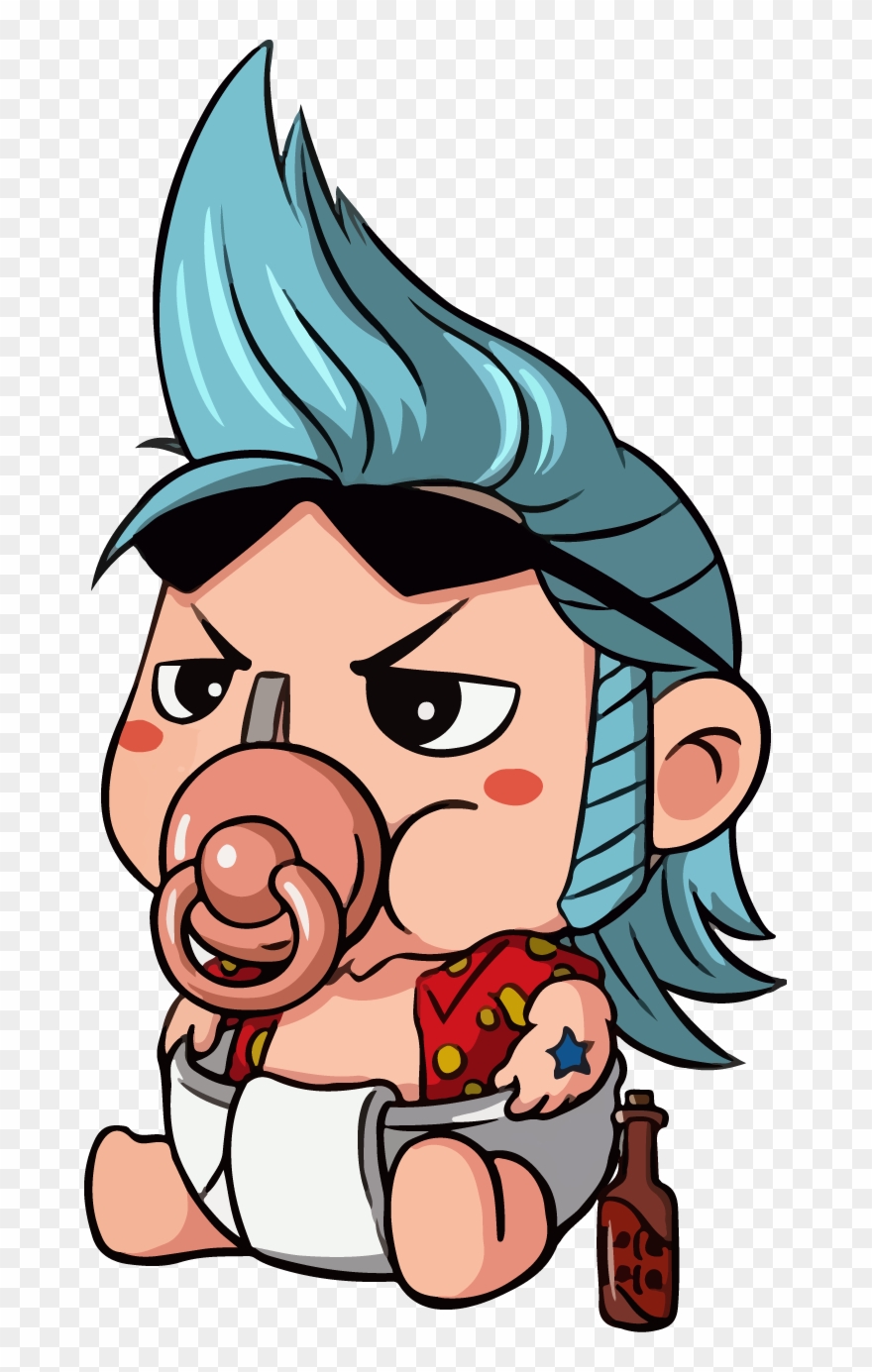 Monkey Vector Smoke - Bebe One Piece Clipart