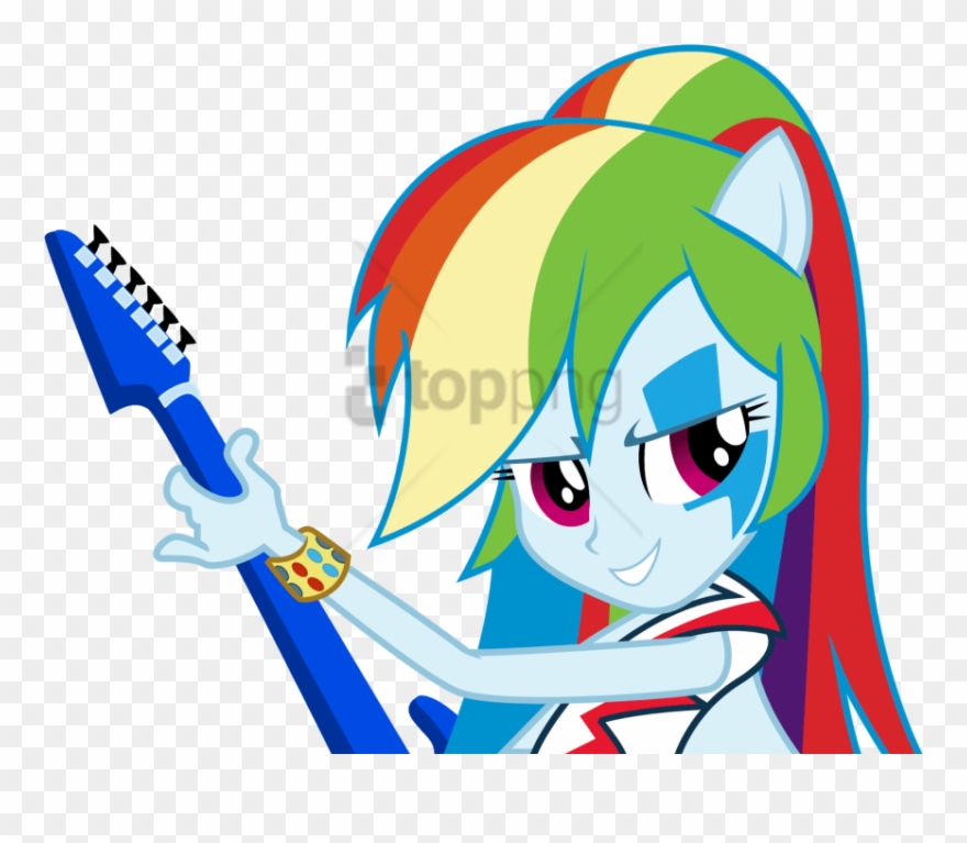 Free Png Rainbow Dash And Fluttershy Rainbow Rocks - Flutterdash Wattpad Clipart
