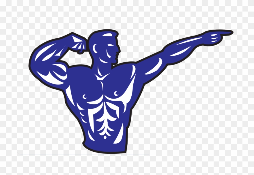 Mass Weight Anvil - Bodybuilder Clipart