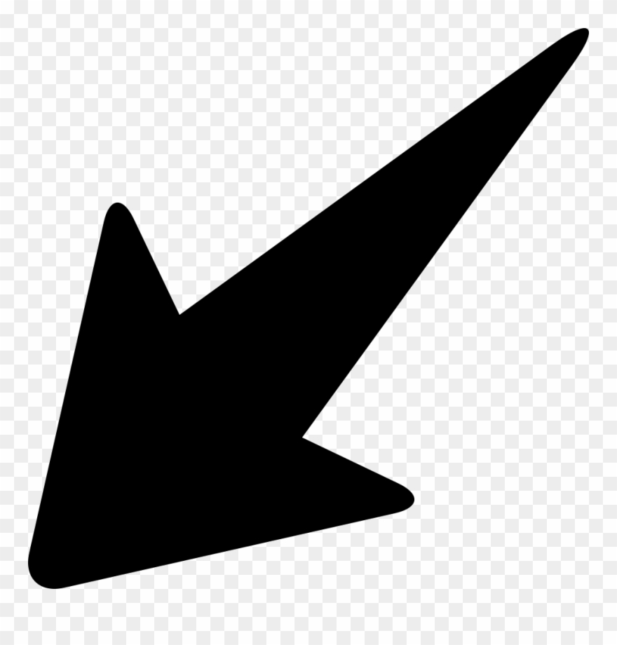 Png File Svg - South West Arrow Clipart