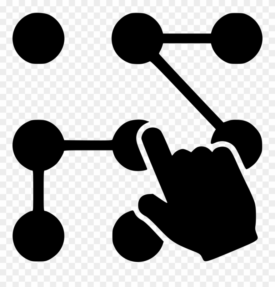 Png File Svg - Pattern Lock Icon Svg Clipart