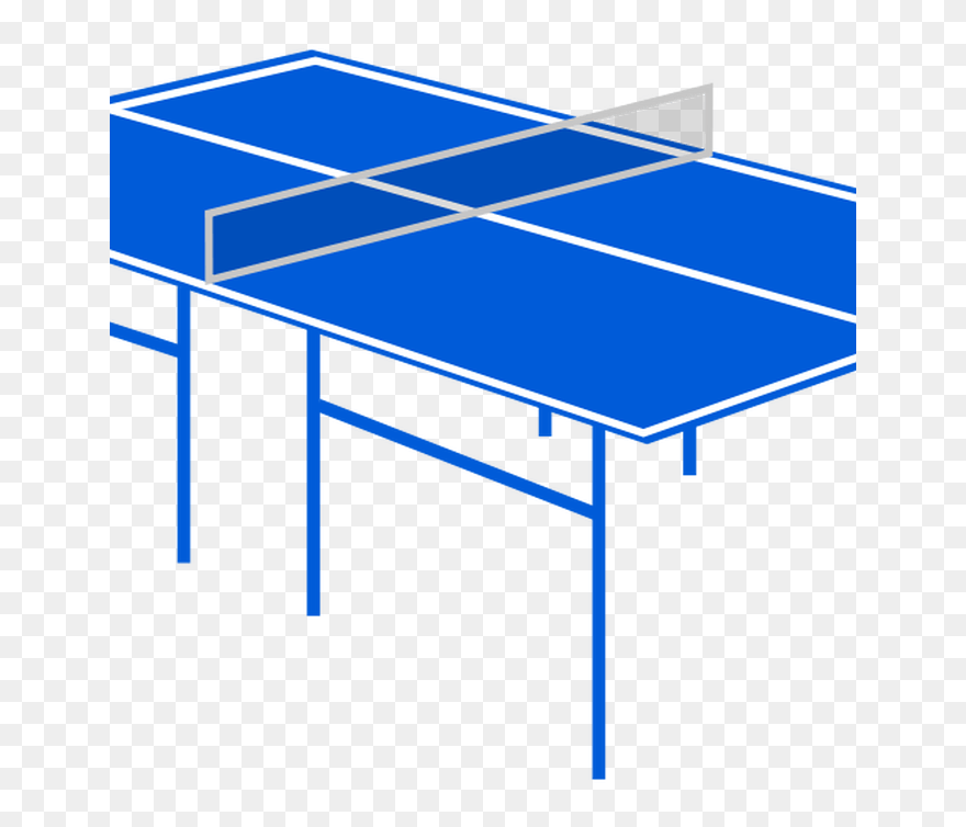 Table Clipart Vector Clip Art Free Design Clipartbarn - Draw A Table Tennis - Png Download