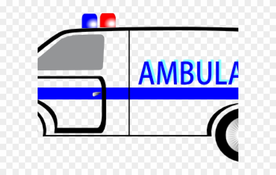Ambulance Clipart Svg - كيف ترسم سيارة الاسعاف - Png Download