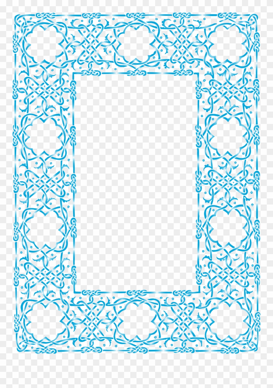This Free Icons Png Design Of Prismatic Ornate Geometric - Frame No Picture Transparent Clipart