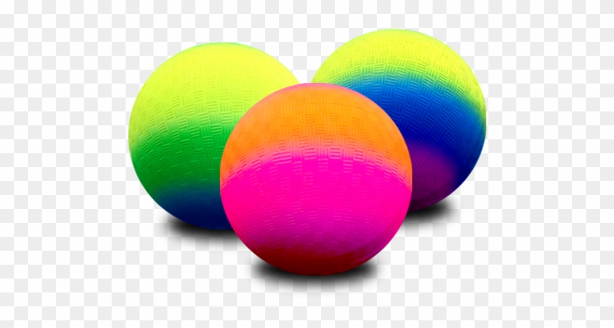 Three Tone Playground Ball - Circle Clipart