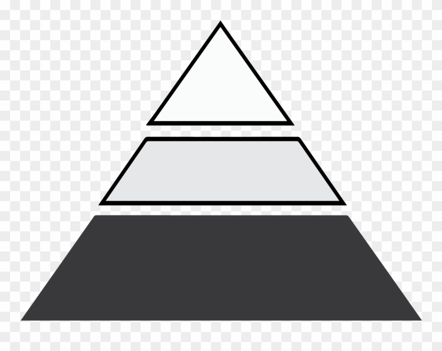 Pyramid Transparent Background - Bottom Of Pyramid Png Clipart