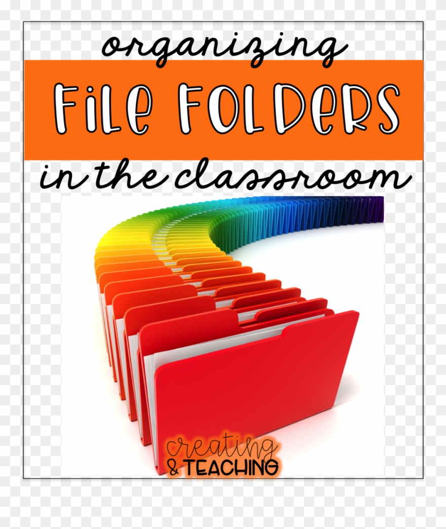 File Folder Organizing - Poster Clipart