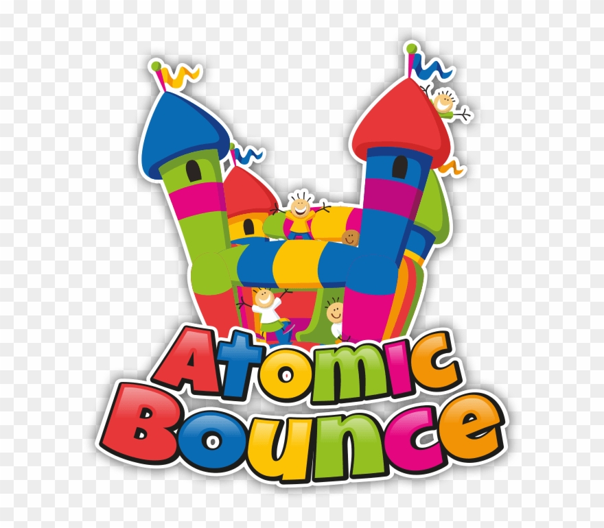 Atomic Bounce - Clip Art Bounce House - Png Download