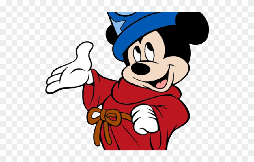 Sorcerer Clipart Fantasia - Mickey Mouse - Png Download