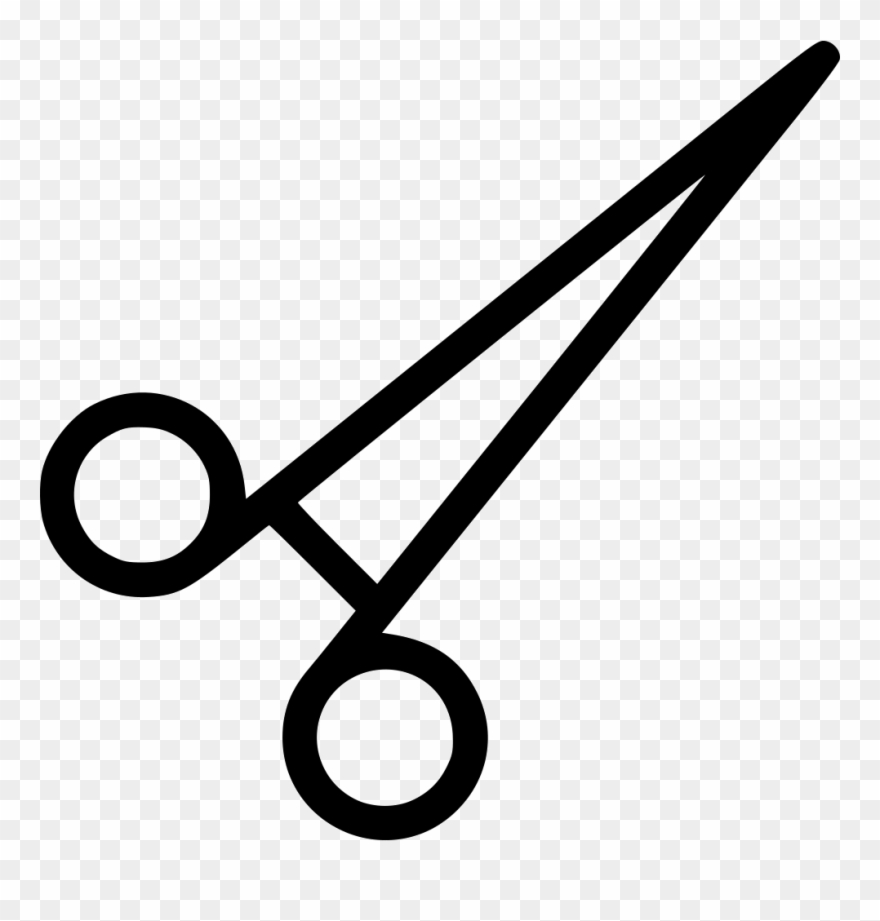 Scissor Svg Open Wide - Medical Scissors Icon Clipart