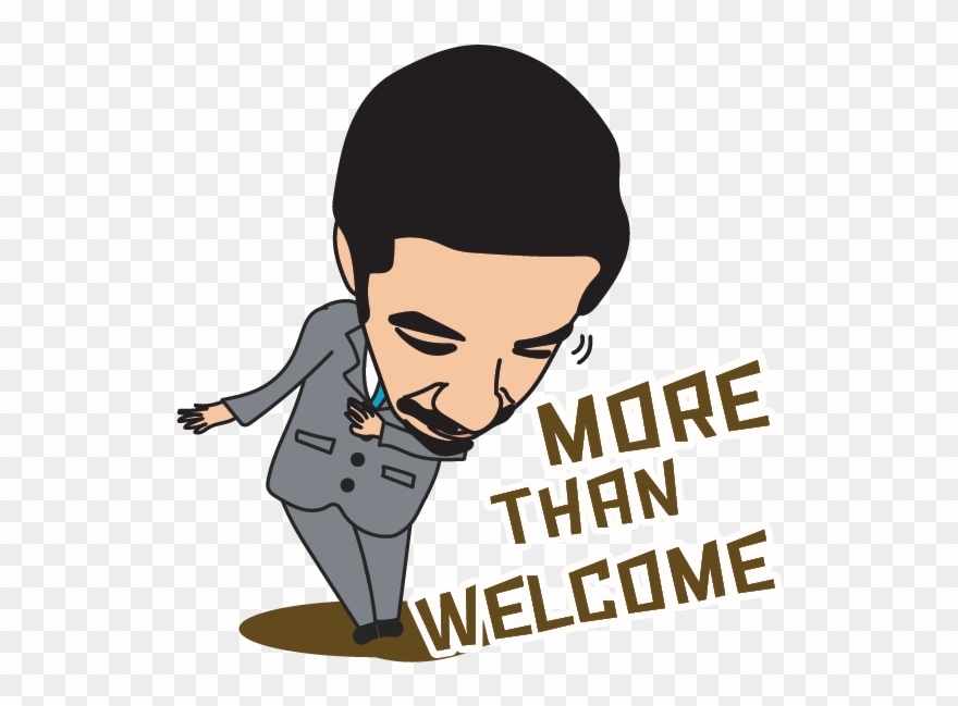 Businessman-you Are Welcome - Cartoon Clipart