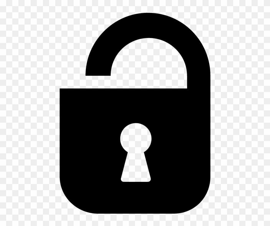 Lock Clipart Locked Up - Lock - Png Download