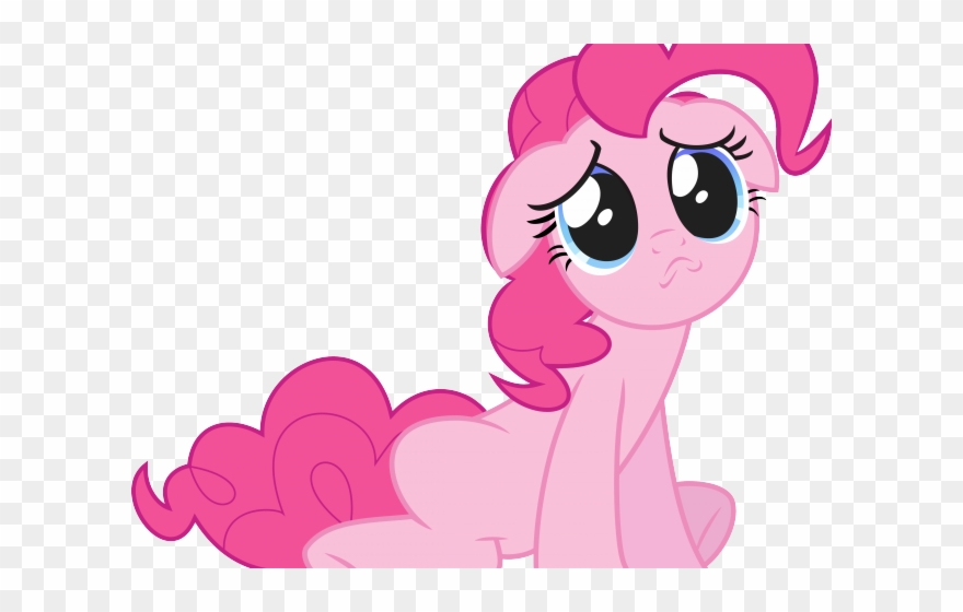 Sad Pie Cliparts - Pinkie Pie Puppy Face - Png Download