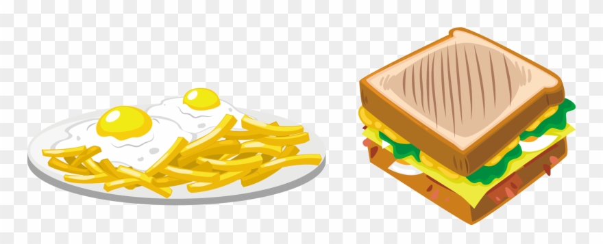 Fast Food Hamburger French Decoration Design Pattern - Alimentos Para Sustituir Antojos Clipart