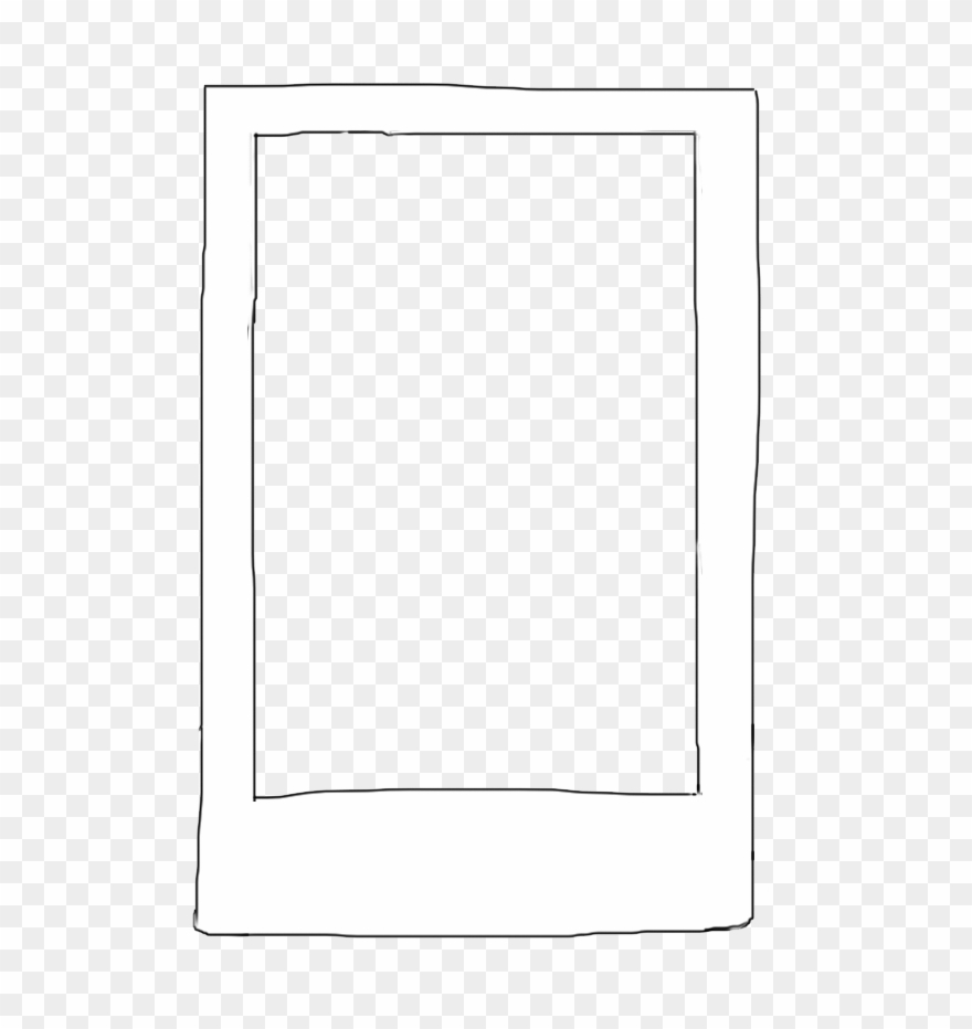 67 Images About Polaroid💕 On We Heart It - Monochrome Clipart