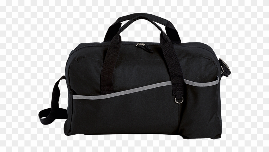 Sports Bag With Grey Trim - Laptop Bag Okade T51 Clipart
