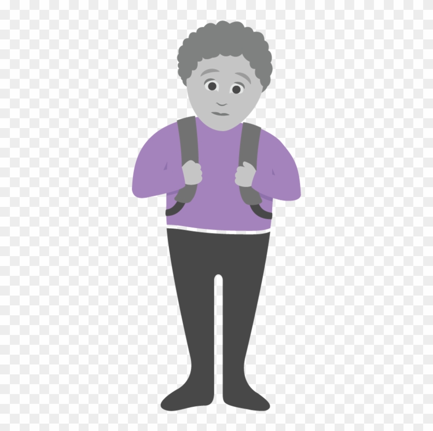 Homeless Clipart Hungry Person - Homeless Youth Transparent - Png Download