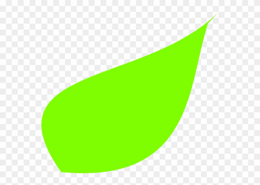 New Leaf Cliparts - Slope - Png Download