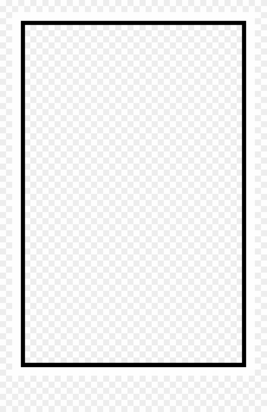 Transparent Black Bars - Border Black Box Png Clipart