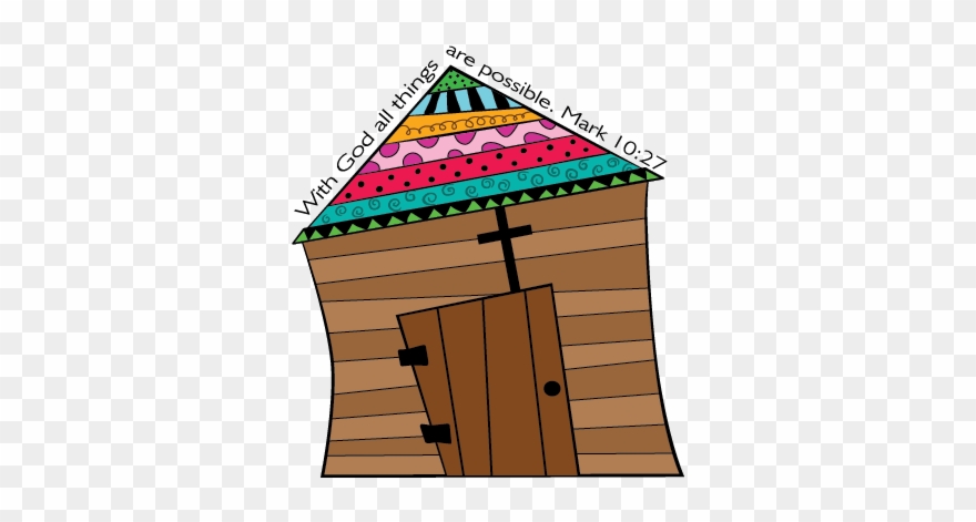 Hut Clipart Mud Hut - Plank - Png Download