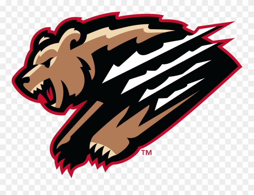 Primary Bear - Fresno Grizzlies New Logo Clipart