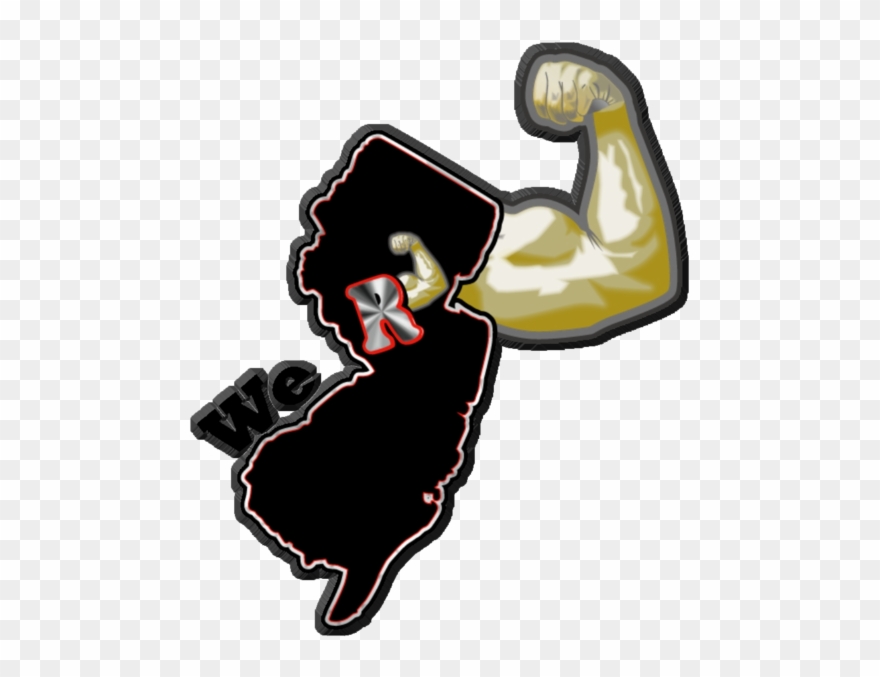 Flex Your Strong, We R Flexing, Power R Flex - Illustration Clipart