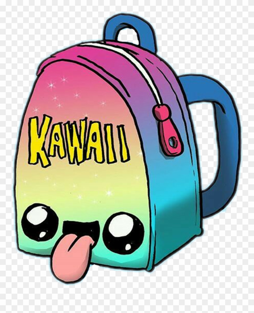 #backpack #backtoschool #schoolbag #school #kawaii - Immagini Da Disegnare Kawaii Clipart