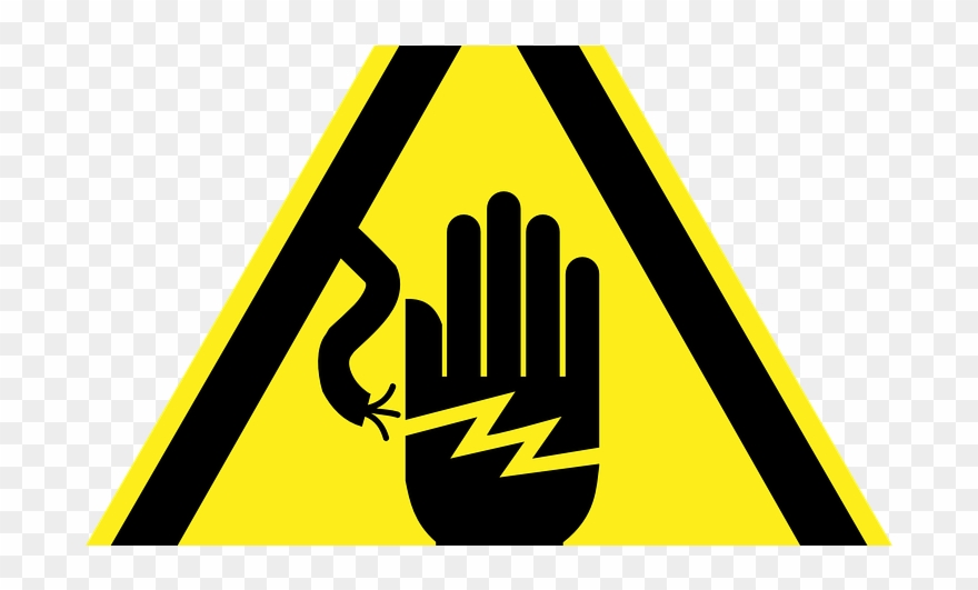 Ungrounded Electrical Systems And Shock Risk - Electricity Png Clipart