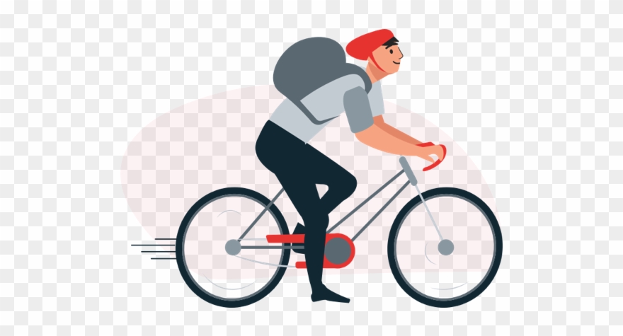 Parcel Feature - Hybrid Bicycle Clipart