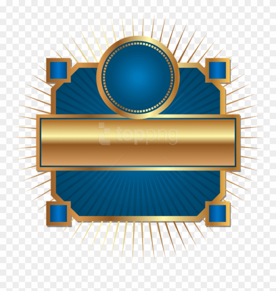 Free Png Download Decorative Label Blue Clipart Png - Circle Transparent Png