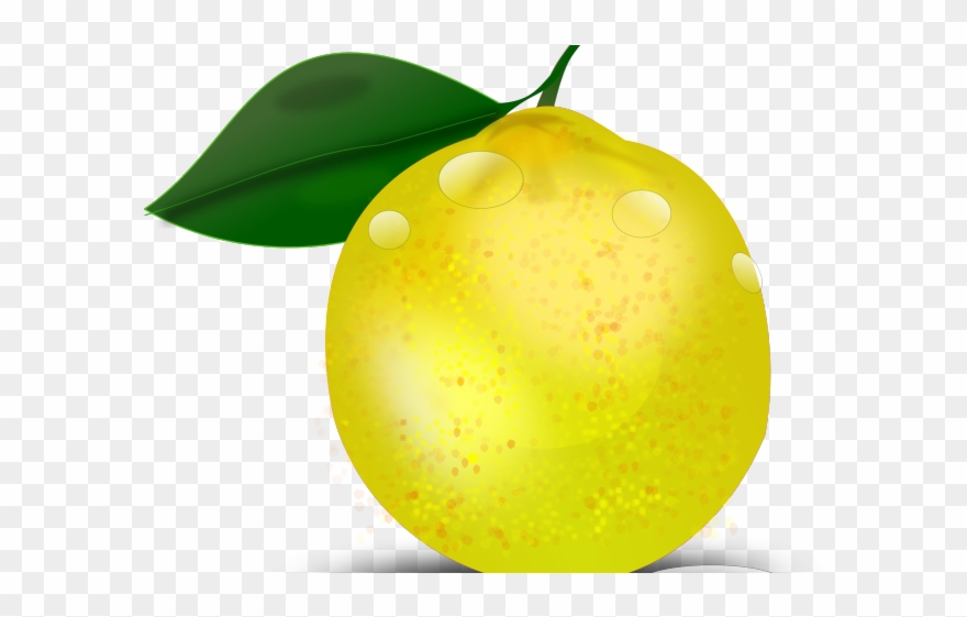 Lemon Clipart Lemon Leaf - Limon Tropical Png Transparent Png