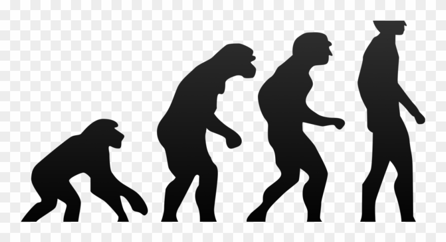 All Science Needs A Little Hashem - Evolution Of Humans Clipart