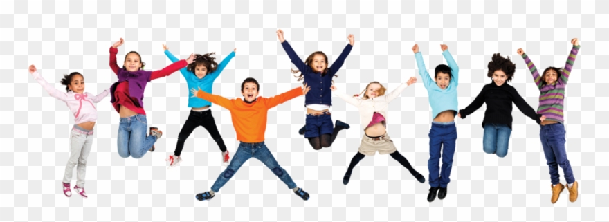 Kids Transparent Jumping - Kids Jumping God Clipart