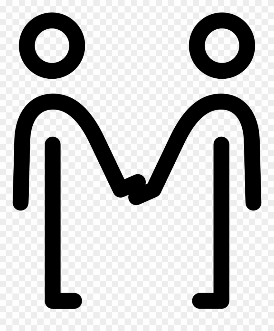 Shaking Hands Comments - Dar La Mano Icono Clipart