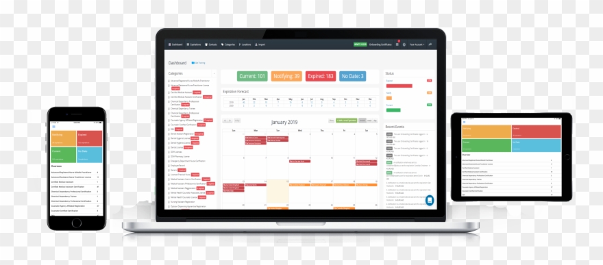 Expiration Date And Renewal Tracking Software Manage - Computer Icon Clipart