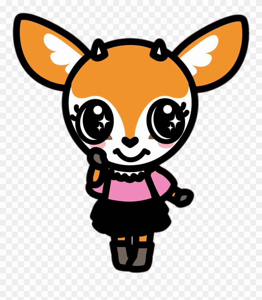 Aggretsuko Character Tsunoda The Gazelle - Tsunoda Aggretsuko Clipart