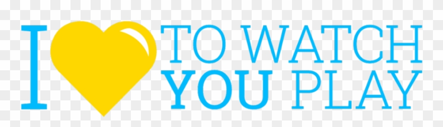 Ilovetowatchuplay-logo Large - Love Watching You Play Clipart