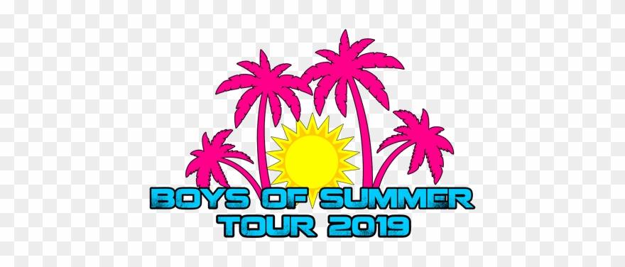 Underground Arts - Boys Of Summer Tour 2019 Clipart