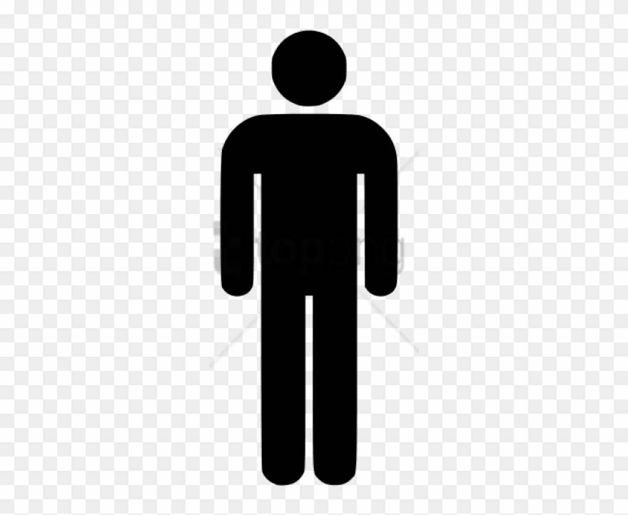 Free Png Male Symbol Png Image With Transparent Background - Man Toilet Sign Png Clipart