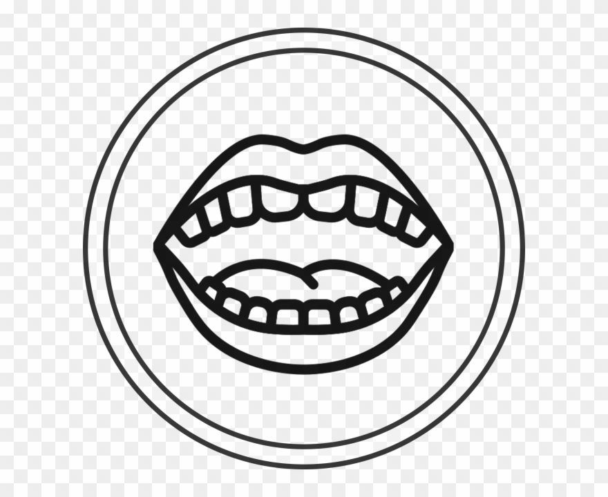 Prosthodontics - Mouth Colouring Clipart