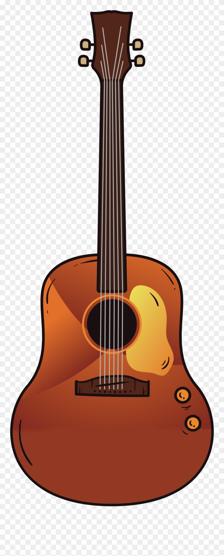 Bulletin Strings Order Of Service For Sunday March - Acoustic Guitar Clipart