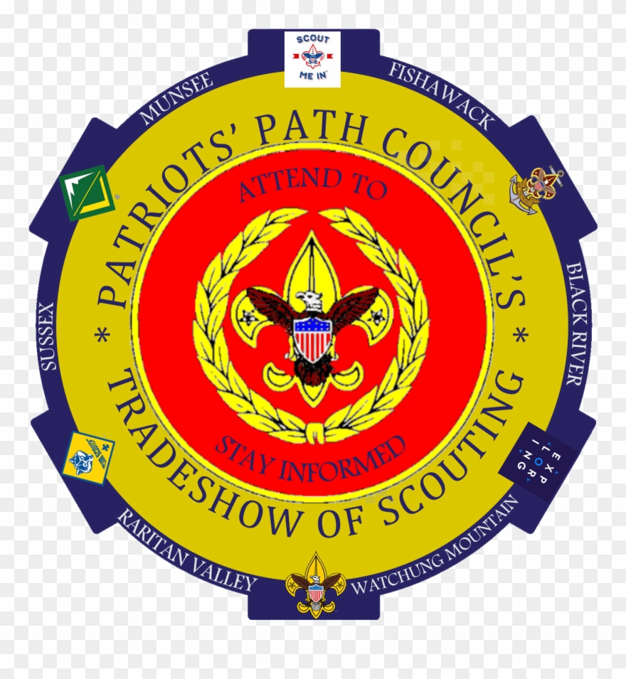 Patriots' Path Council Tradeshow Of Scouting Logo - Emblem Clipart